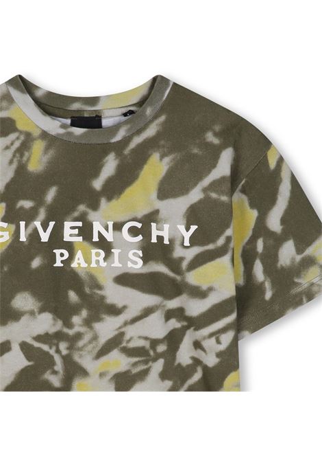T-shirt con fantasia tie-dye GIVENCHY KIDS | H31281653